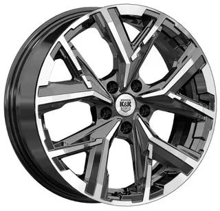 K&K Айона 6,5x18 5*108 Et:33 Dia:60,1 Алмаз чёрный
