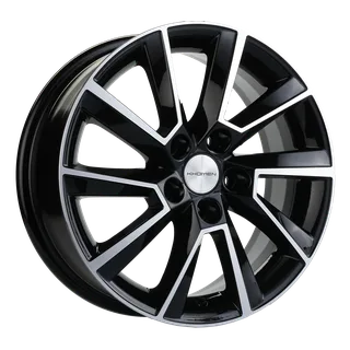 Khomen 1604 6x16 5*100 Et:38 Dia:57,1 Black-FP