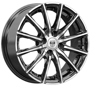 K&K Сандал 6x15 4*108 Et:45 Dia:63,35 алмаз чёрный