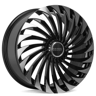 PTRACING HJL180R-SB579 9,5x21 5*120 Et:45 Dia:72,56 Чёрный Глянцевый + Полированные Спицы