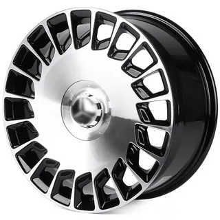 PTRACING FG338X 8,5x19 5*112 Et:36 Dia:66,5 Черный + Полированные Спицы