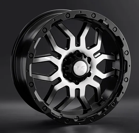 LS wheels LS1285 7x16 6*139,7 Et:38 Dia:100,1 bkf