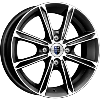 K&K Флэш 5x13 4*108 Et:40 Dia:67,1 Алмаз черный