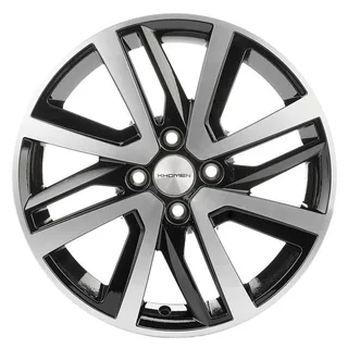 Khomen 1609 6x16 4*100 Et:48 Dia:54,1 Black