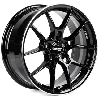 PTRACING ZYZG211-SL189 8x18 5*112 Et:35 Dia:66,56 Чёрный + Полированный Обод