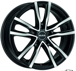 MAK MILANO 6,5x16 5*108 Et:35 Dia:72,3 Black Mirror