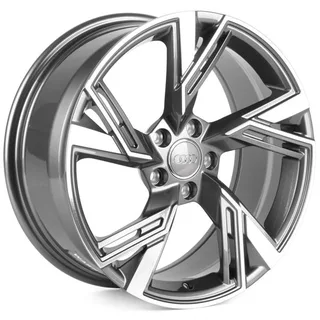 PTRACING FG652X-SK301 8x18 5*112 Et:35 Dia:66,45 Графит + Полированные Спицы