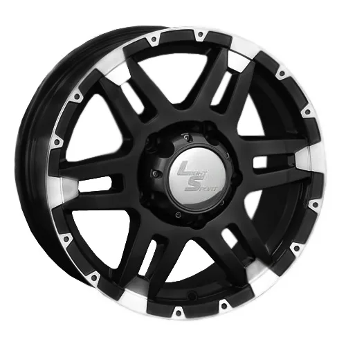 LS wheels LS212 7x16 6*139,7 Et:38 Dia:100,1 BKF