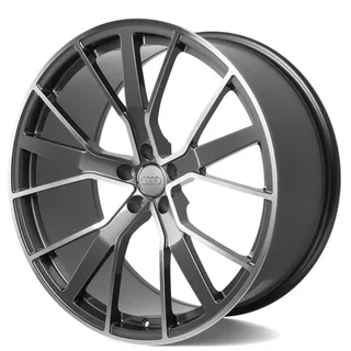 PTRACING FG424X 9,5x21 5*112 Et:30 Dia:66,45 Графит + Полированные Спицы