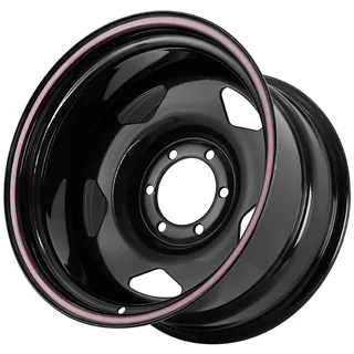 Grizzly SW02 8x16 6*139,7 Et:-20 Dia:110,1 Shinning Black With 2 Red Line