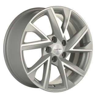 Khomen 1714 7x17 5*112 Et:40 Dia:57,1 F-Silver-FP